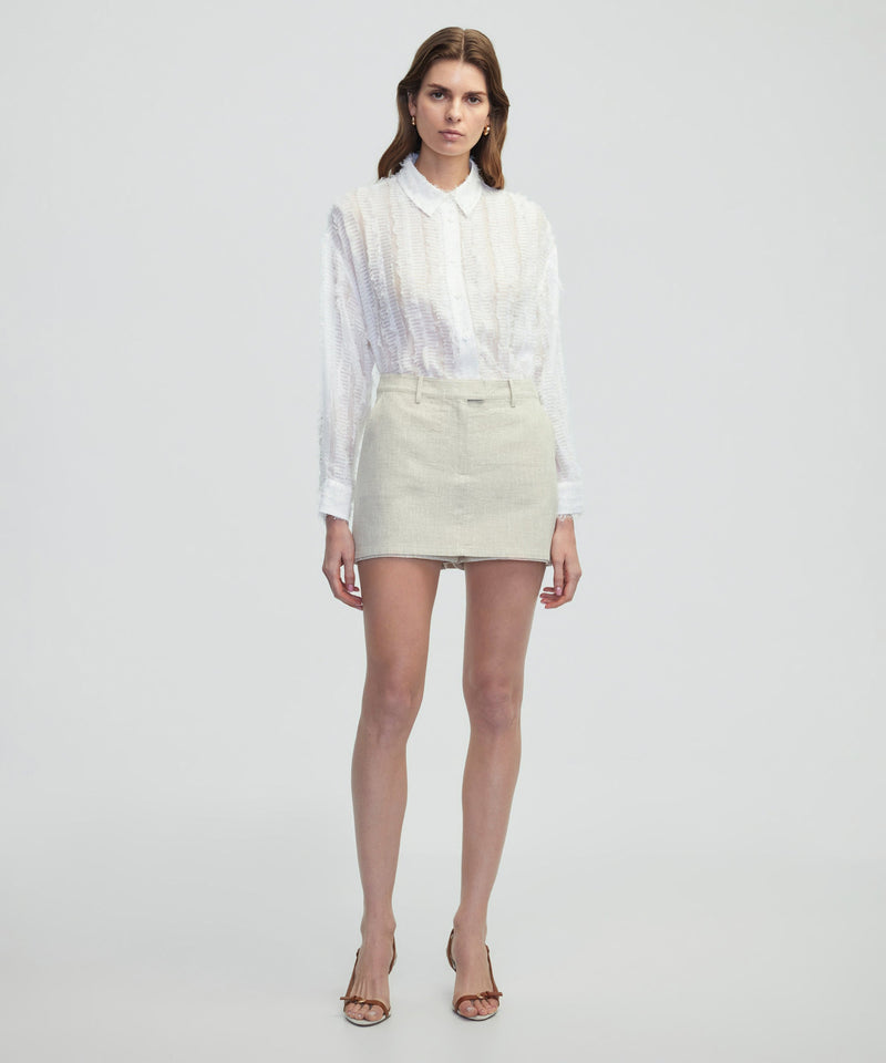 Ipekyol Tassel Shirt White