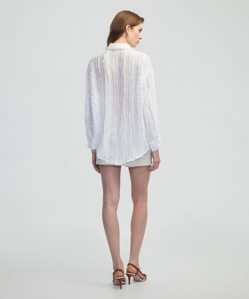 Ipekyol Tassel Shirt White