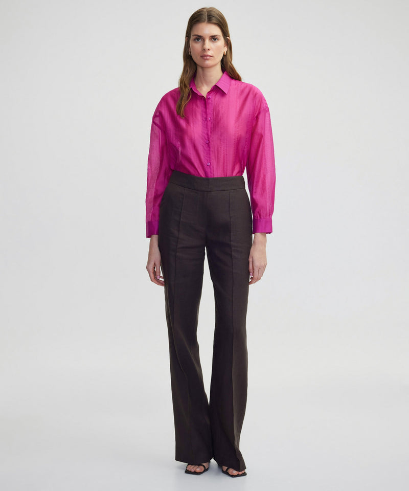 Ipekyol Off Shoulder Shirt Fuchsia