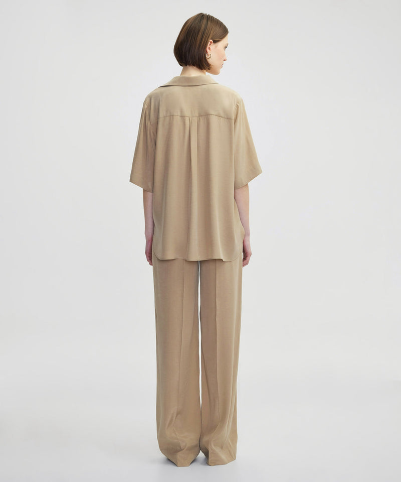 Ipekyol Relaxed Fit Basic Shirt Natural