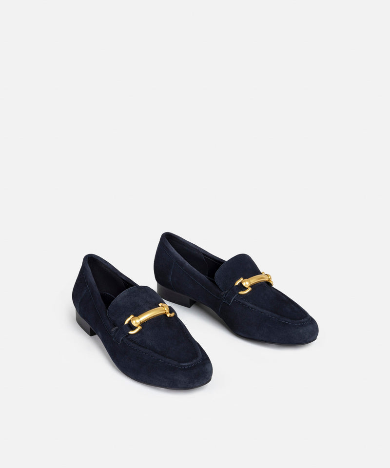 Ipekyol Buckled Loafers Navy