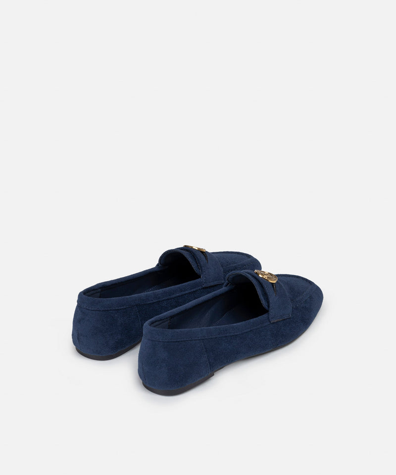 Ipekyol Suede Textured Shoes Navy