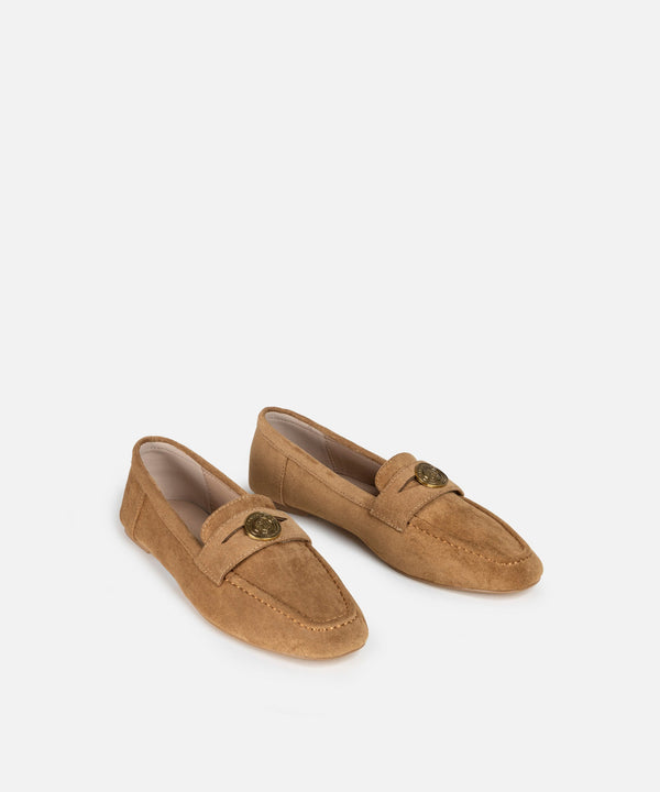 Ipekyol Suede Textured Shoes Brown