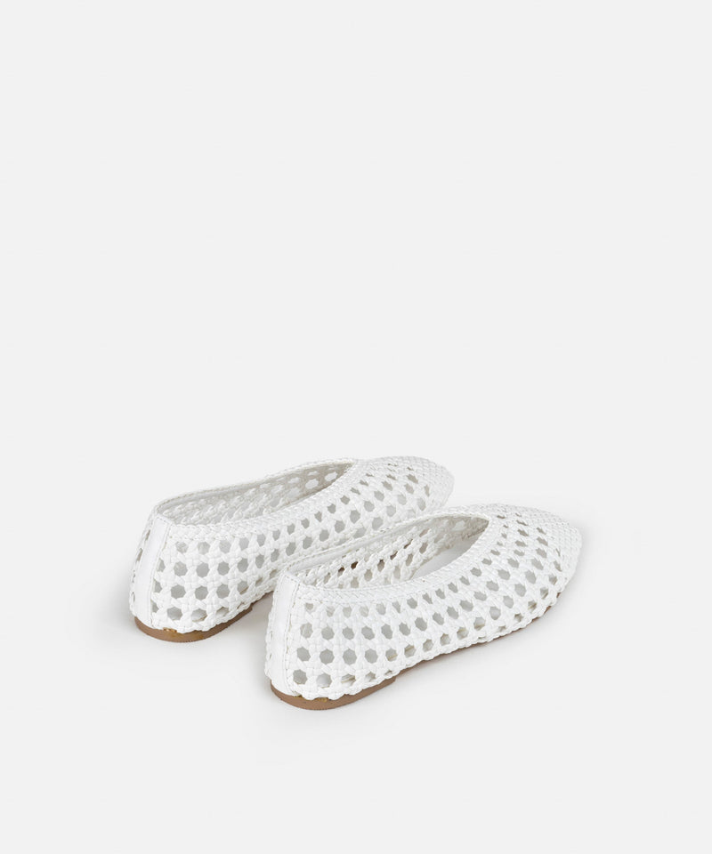 Ipekyol Knitted Textured Ballerina White