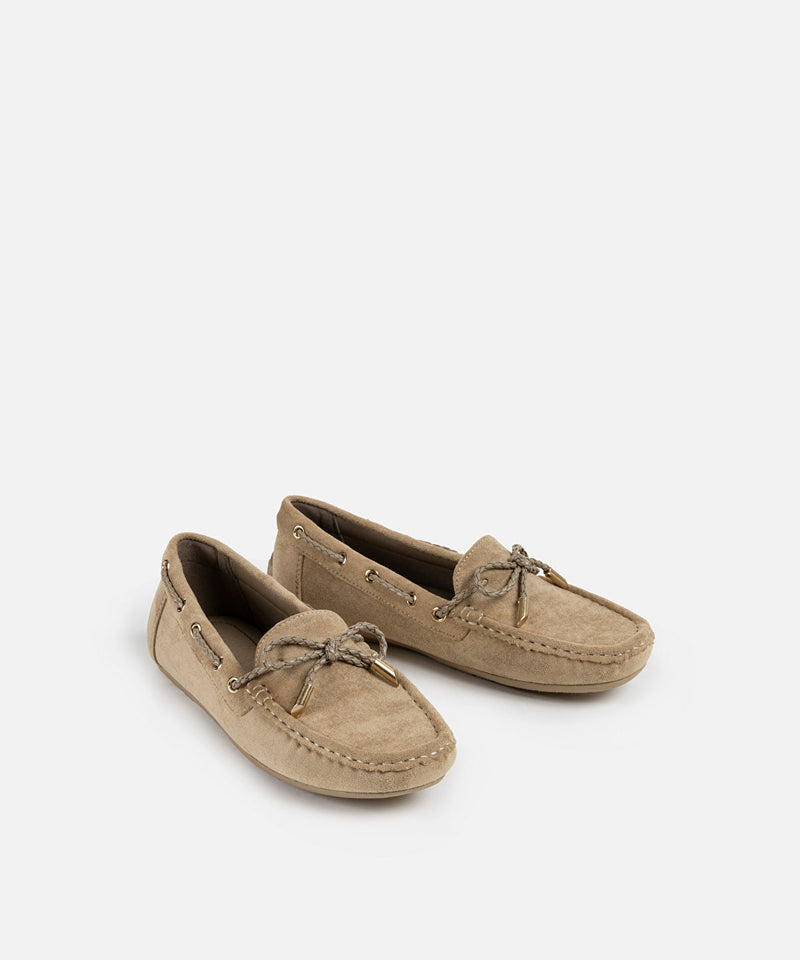 Ipekyol Bow Loafers Beige