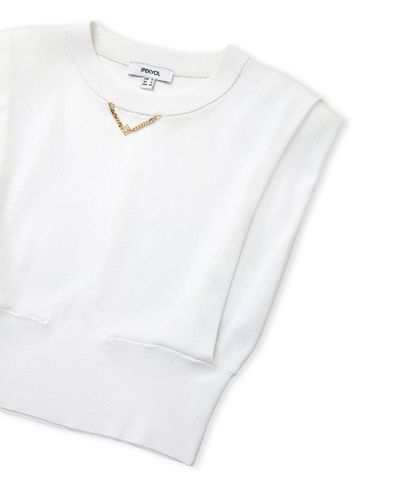 Ipekyol Knitwear With Chain Accessories White