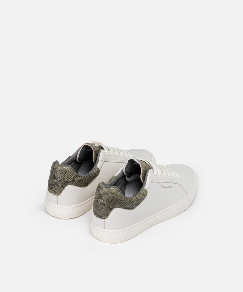 Ipekyol Color Block Lace-Up Sneakers Cream