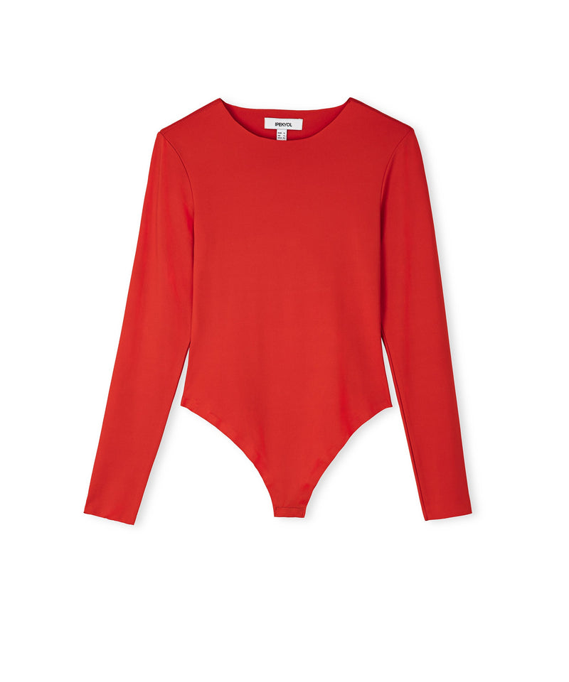 Ipekyol Long Sleeve Bodysuit Red