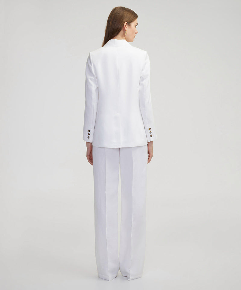 Ipekyol Padded Double Breasted Jacket White