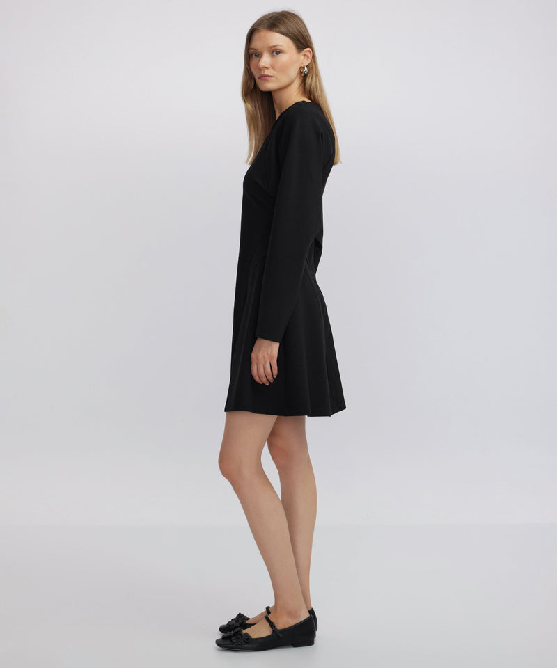 Ipekyol Raglan Sleeve Mini Dress Black