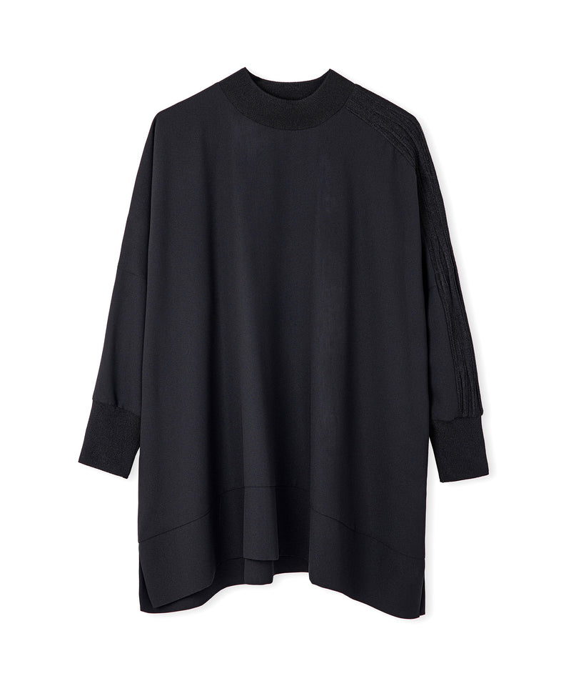 Ipekyol Knitted Mix Oversize Blouse Black