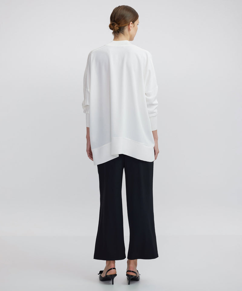 Ipekyol Knitted Mix Oversize Blouse Off White