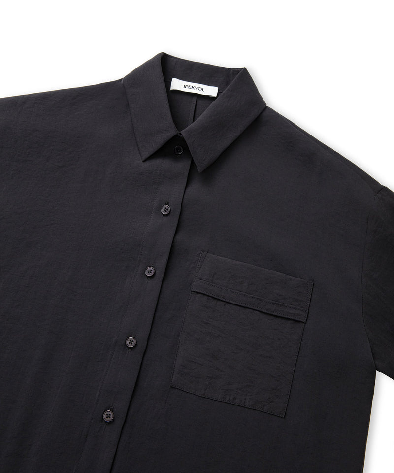 Ipekyol Minimal Shirt With Pockets Black