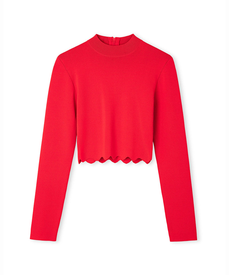 Ipekyol High Collar Knitwear Red