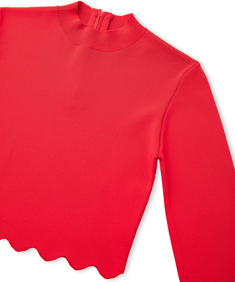 Ipekyol High Collar Knitwear Red