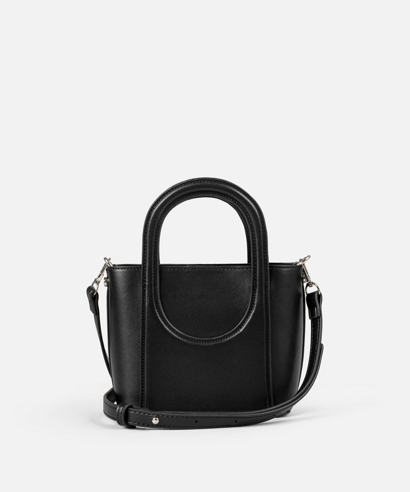 Ipekyol Leather Look Mini Bag Black