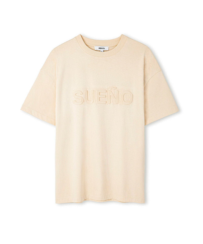 Ipekyol 3D Slogan T-Shirt Oil