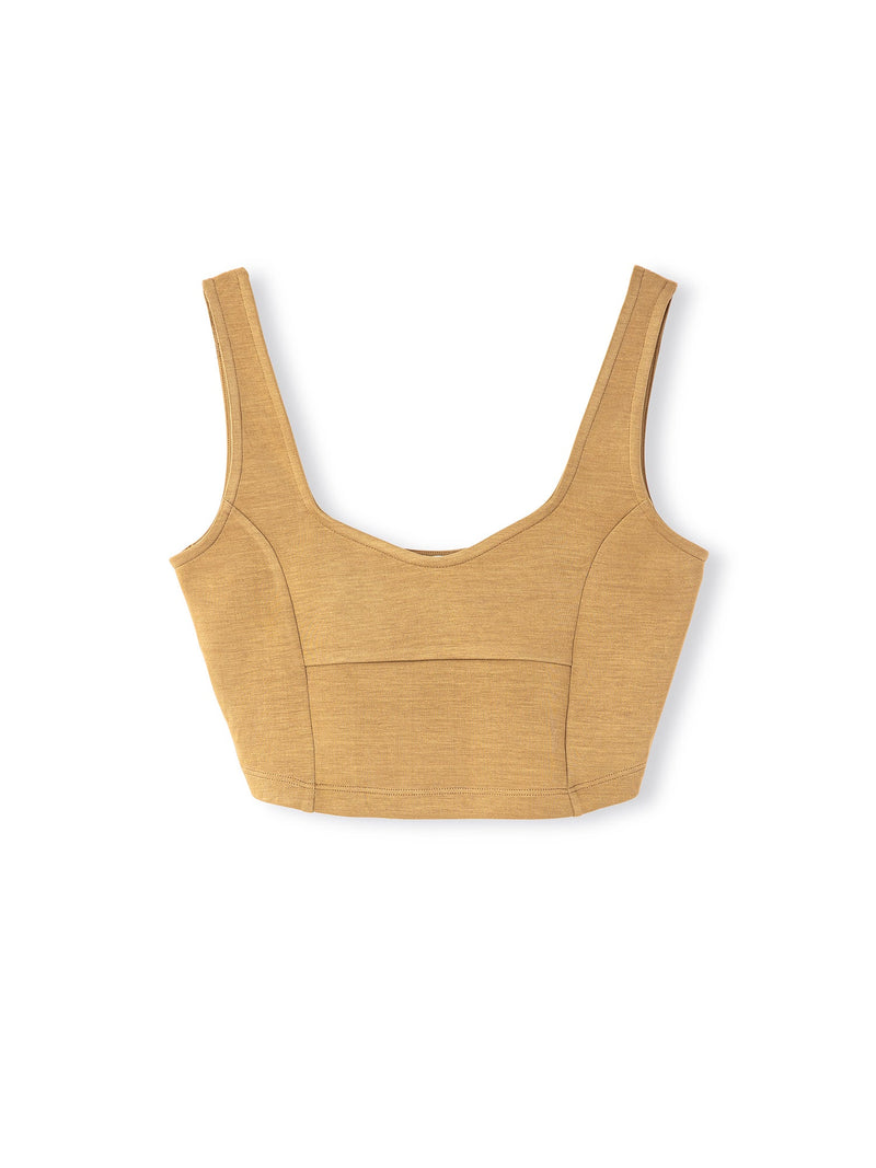 Ipekyol Stitched Bustier Light Brown