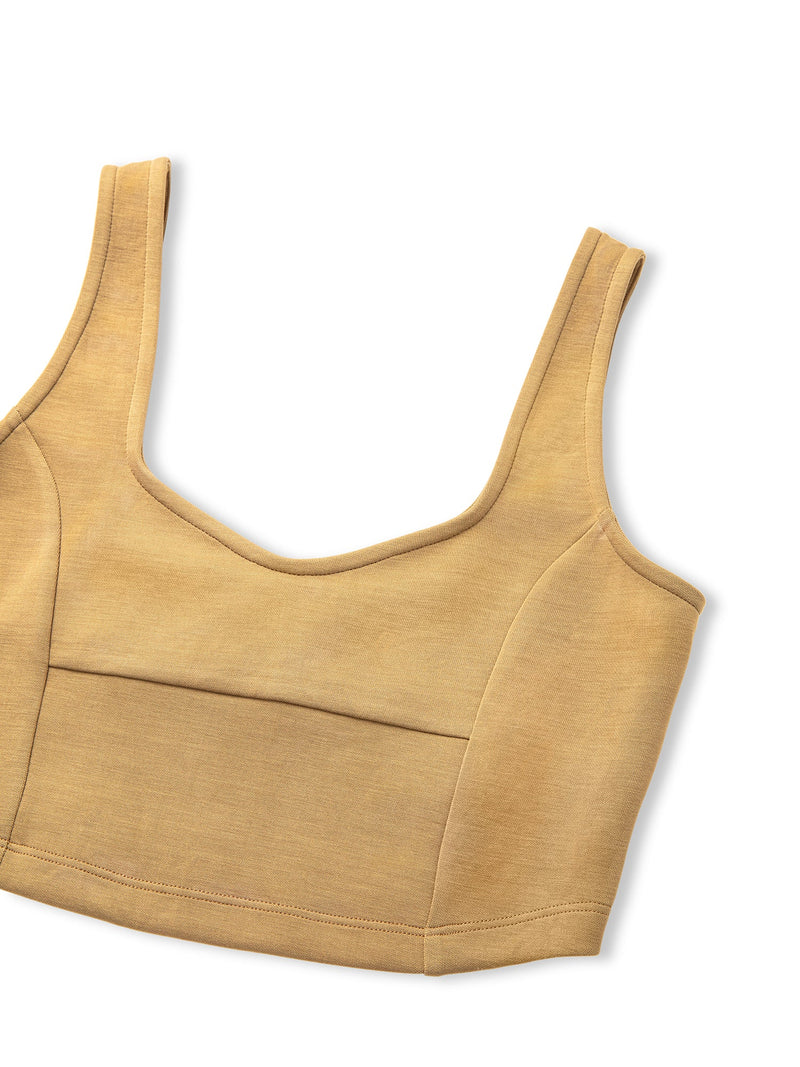 Ipekyol Stitched Bustier Light Brown