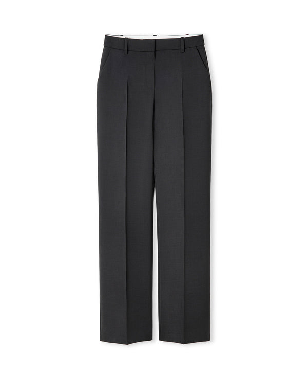 Ipekyol Wool Blend Cigarette Fit Trousers Black