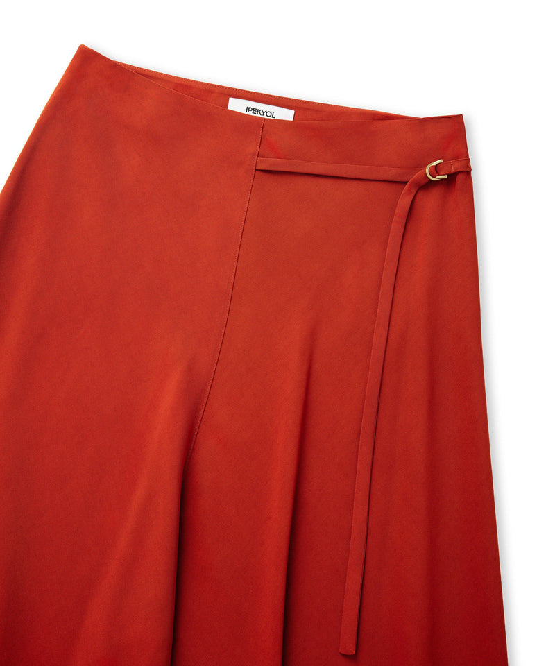 Ipekyol Buckle Skirt Brick