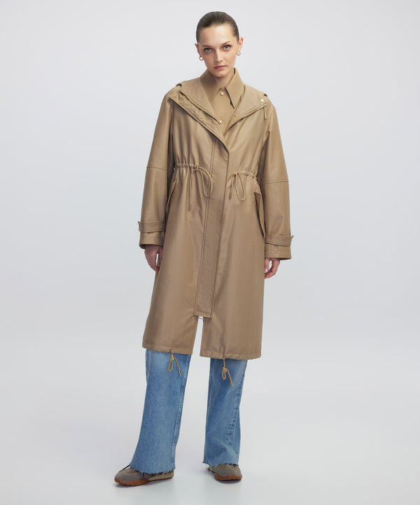Ipekyol Layered Coat Camel