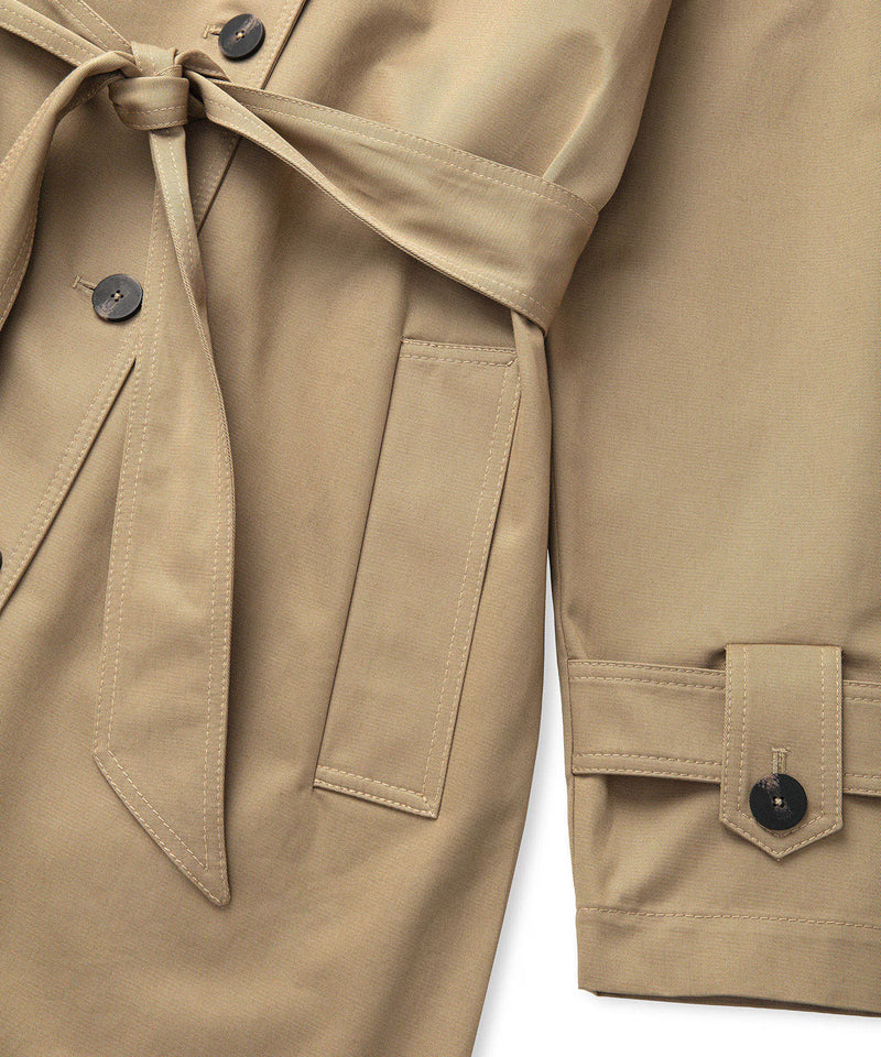Ipekyol Belted Unlined Trench Coat Natural