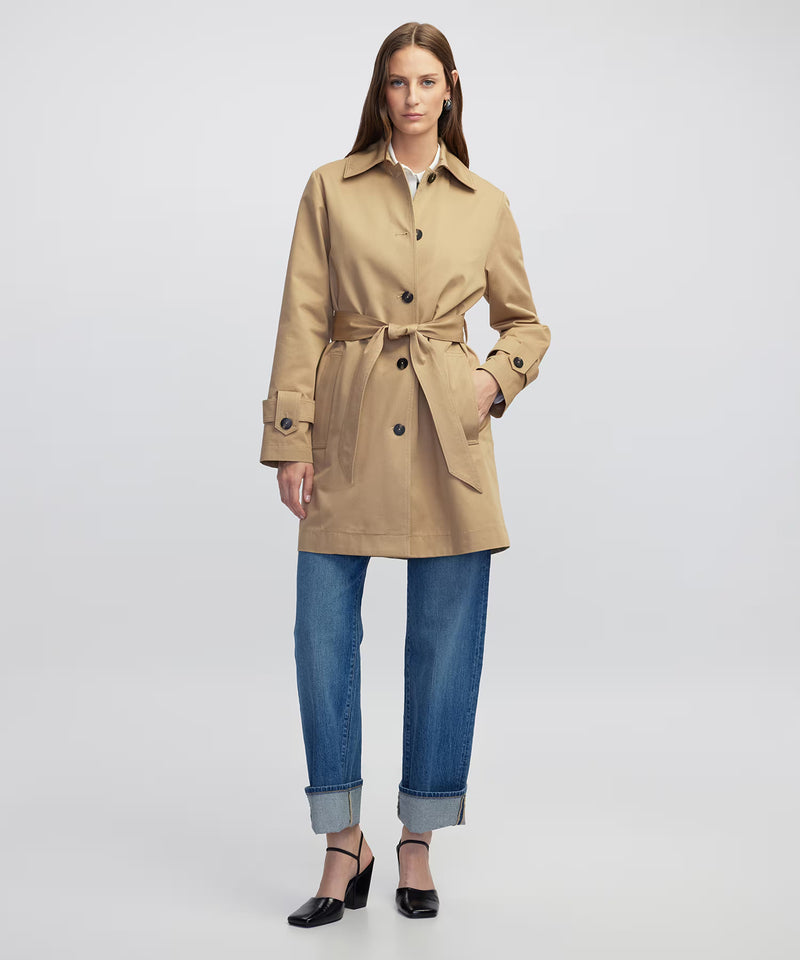 Ipekyol Belted Unlined Trench Coat Natural