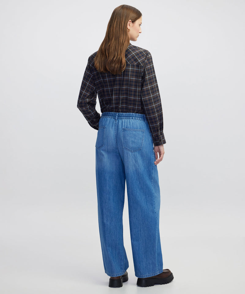 Ipekyol Tie-Waist Wide-Leg Jeans Indigo