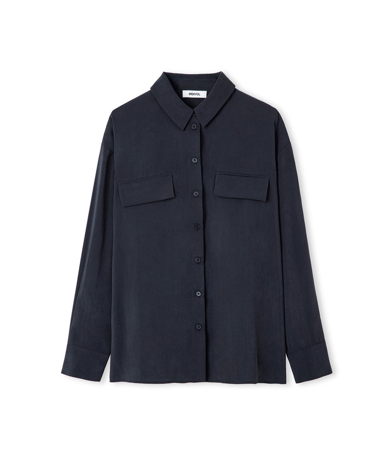 Ipekyol Flap Pocket Shirt Black
