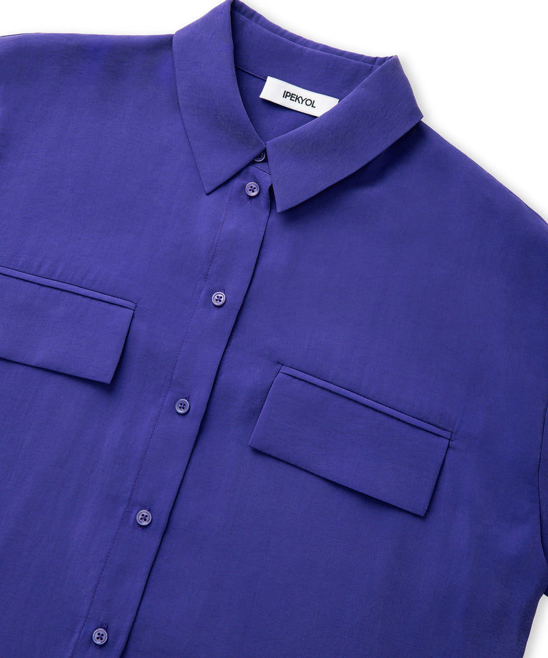 Ipekyol Flap Pocket Shirt Light Purple