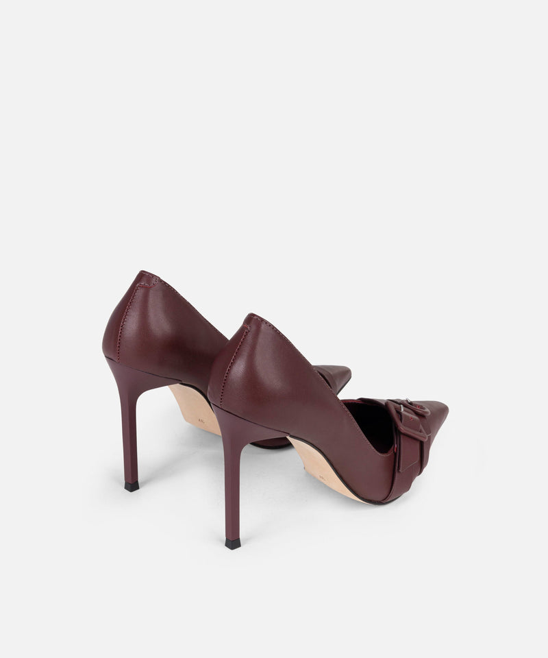 Ipekyol Double-Strap Heels Bordoux