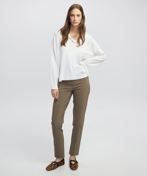 Ipekyol Embellished Cutout Knit Sweater Ecru