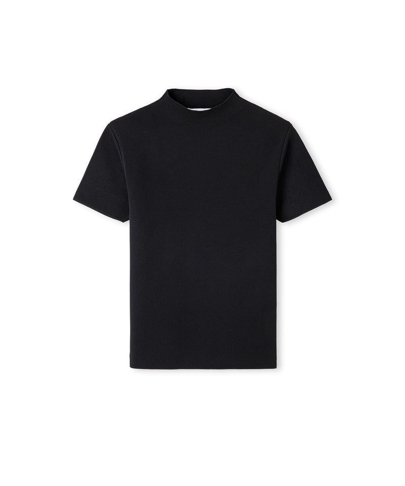 Ipekyol High-Neck Knit Top Black