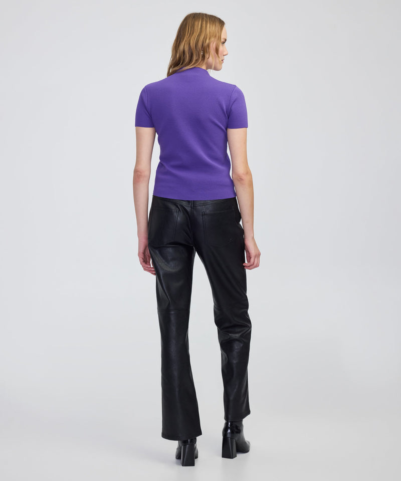 Ipekyol High-Neck Knit Top Light Purple