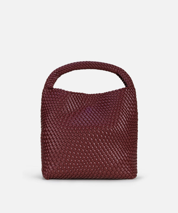 Ipekyol Lattice Slouchy Bag Bordoux