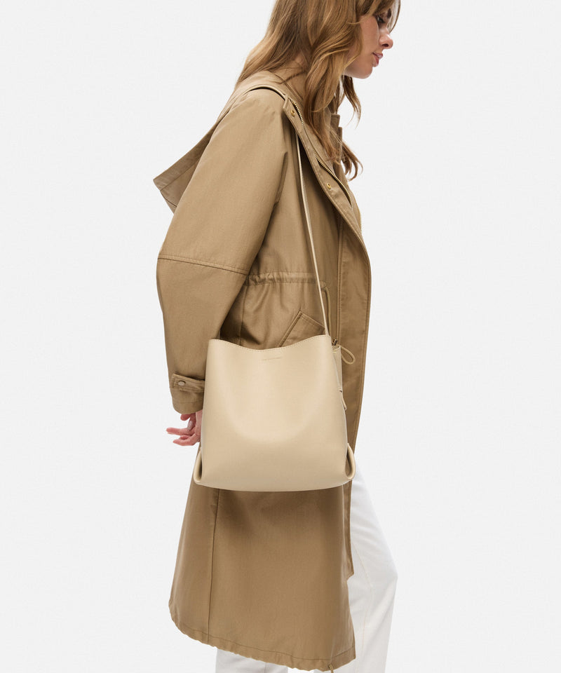 Ipekyol Leather-Effect Bag Mink