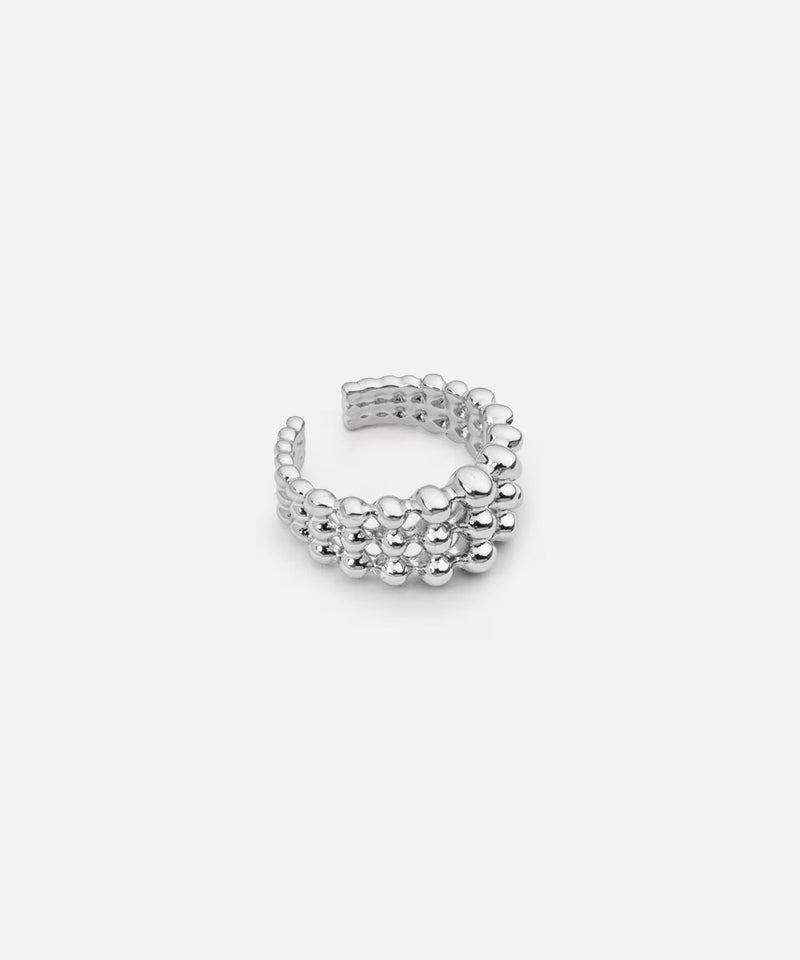 Ipekyol Textured Ring Silver