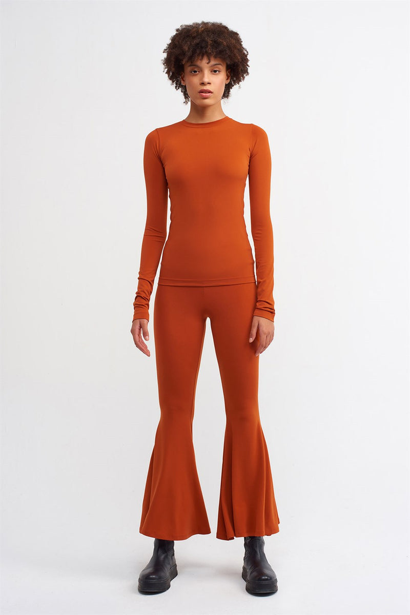 NU Long Sleeve T-Shirt Terra Cotta