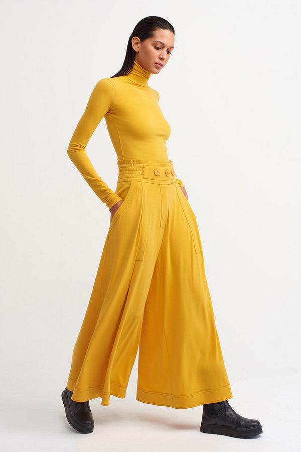 NU Button Detail Trouser Papia