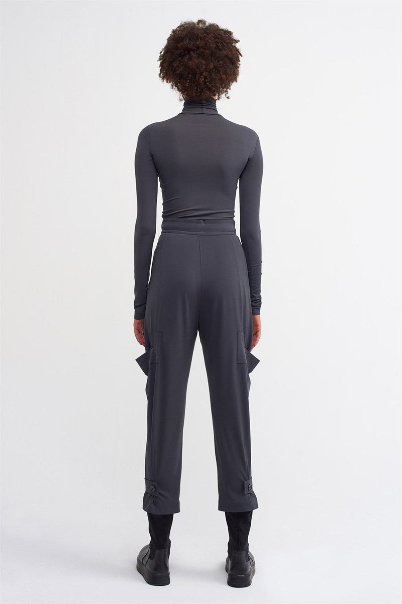 NU Stitched Detail Trouser Ebony