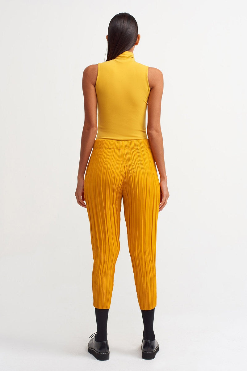 NU High Waist Pleated Trouser Papia