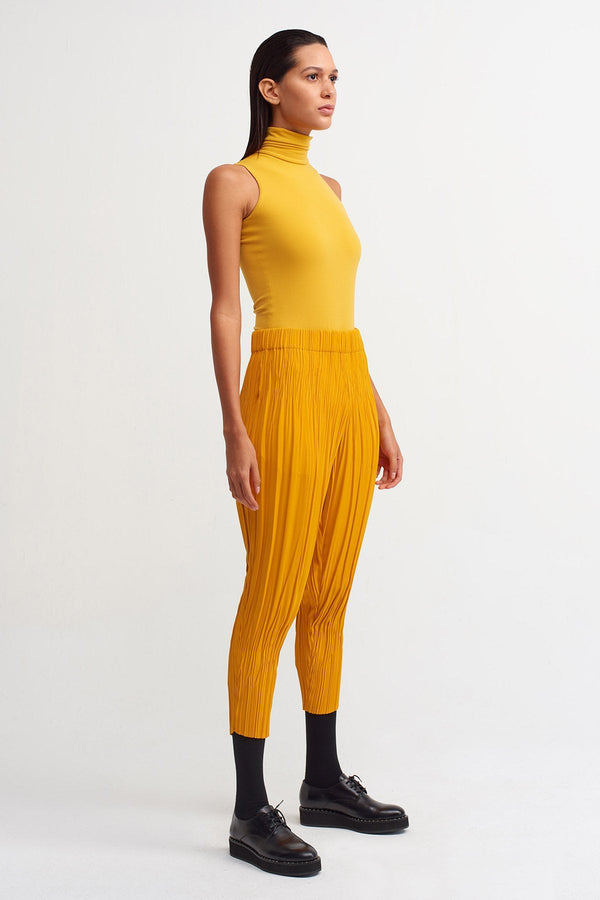 NU High Waist Pleated Trouser Papia