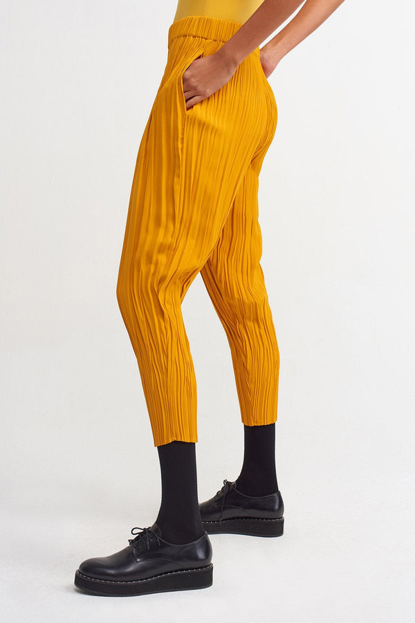 NU High Waist Pleated Trouser Papia