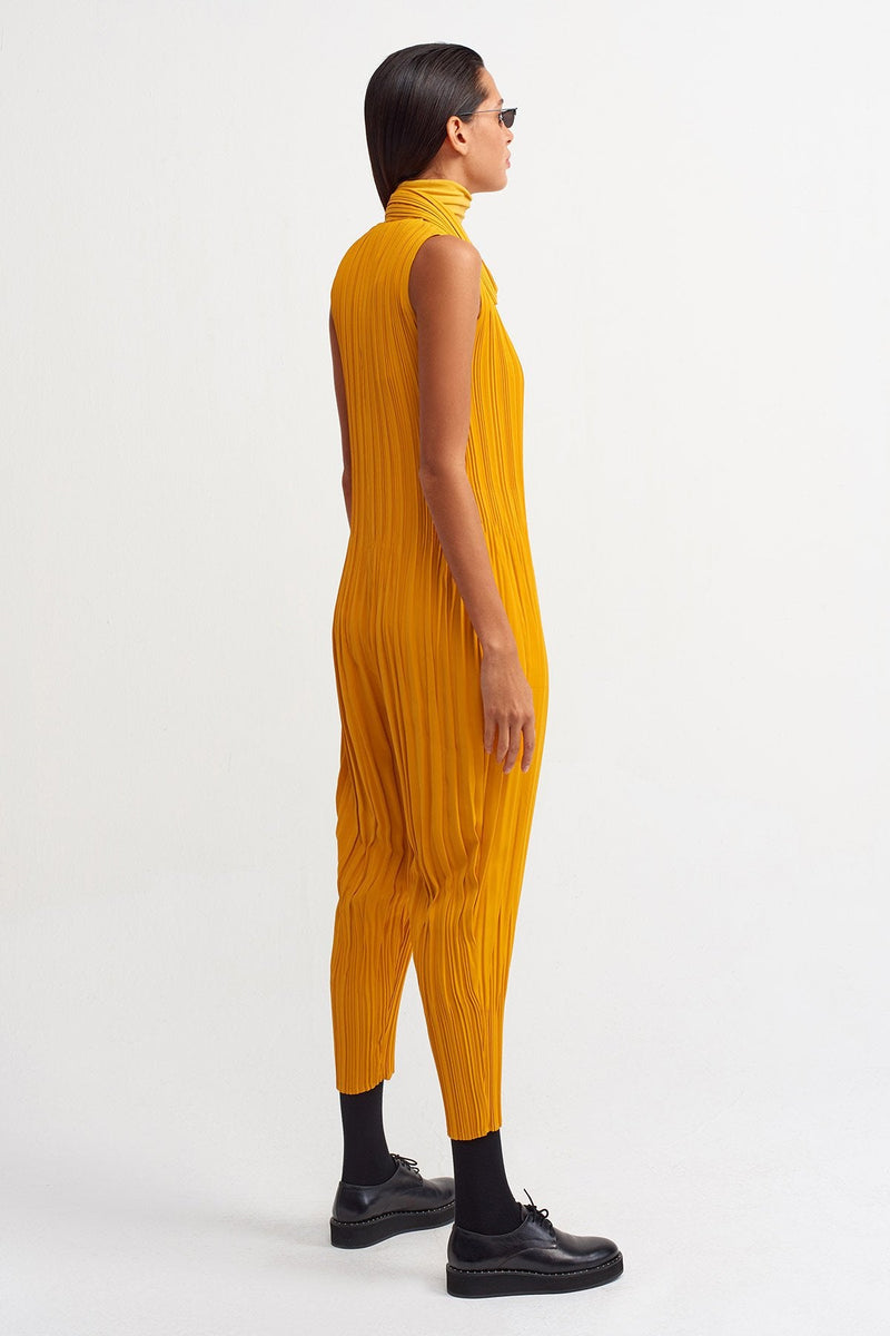 NU Sleeveless Pleated Jumpsuit Papia