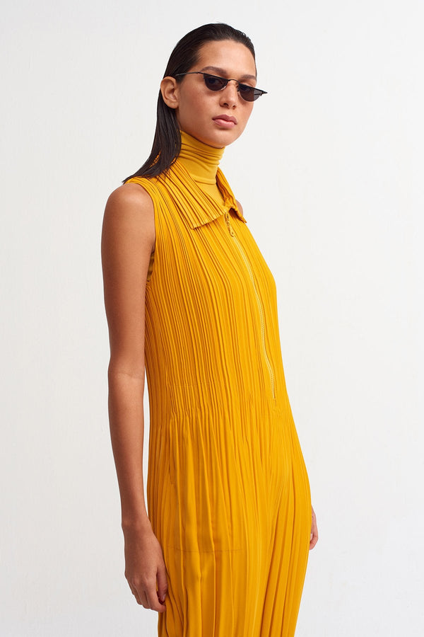NU Sleeveless Pleated Jumpsuit Papia