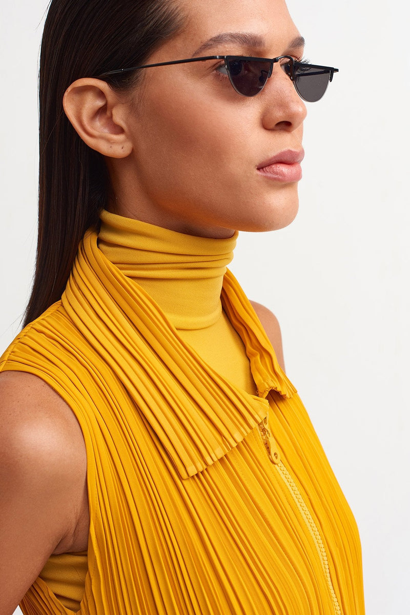NU Sleeveless Pleated Jumpsuit Papia