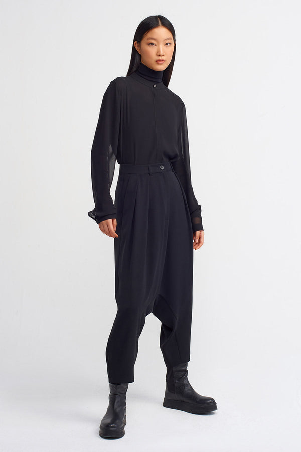 NU Classic Chic Harem Pants Black