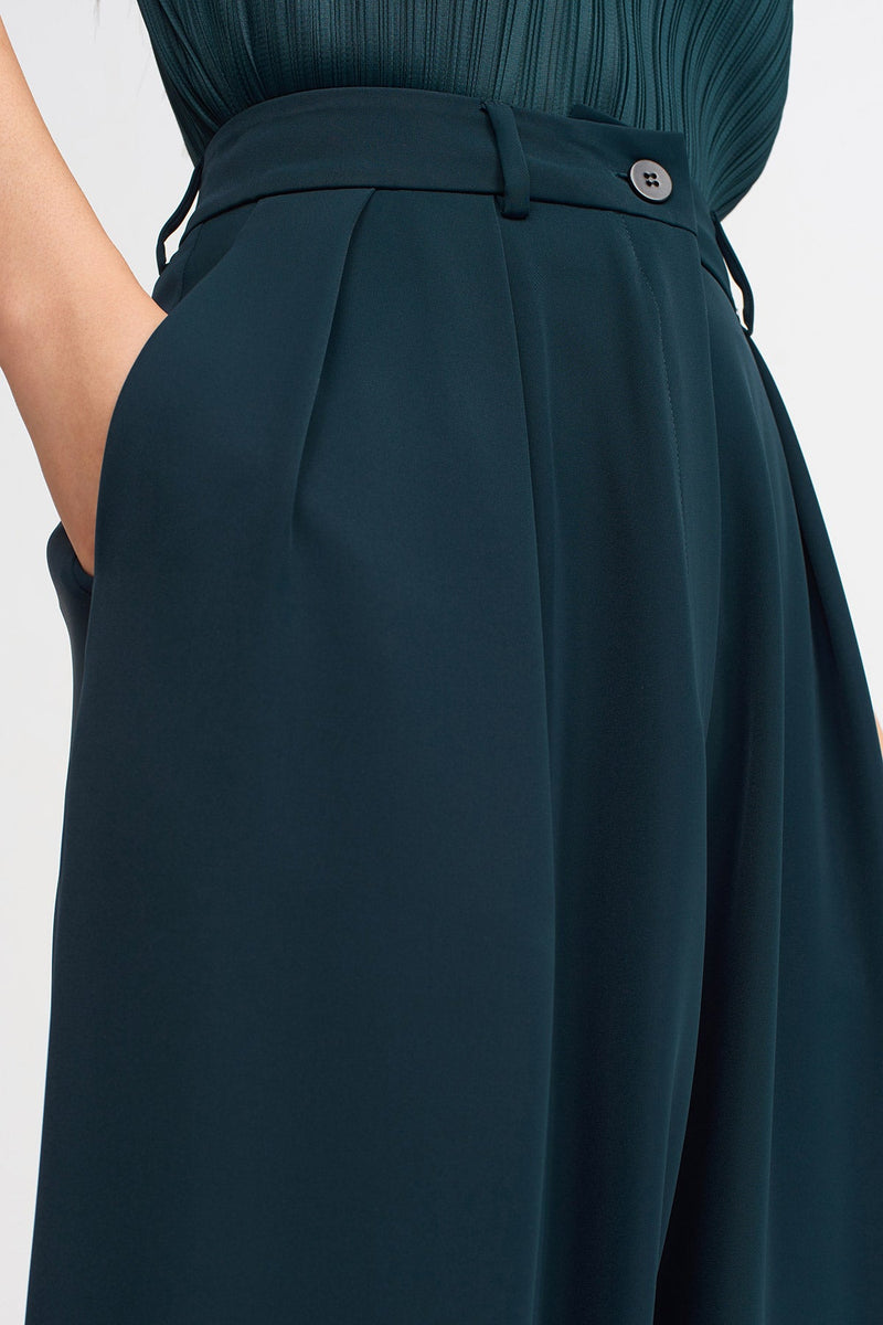 NU Classic Chic Harem Pants Petrol