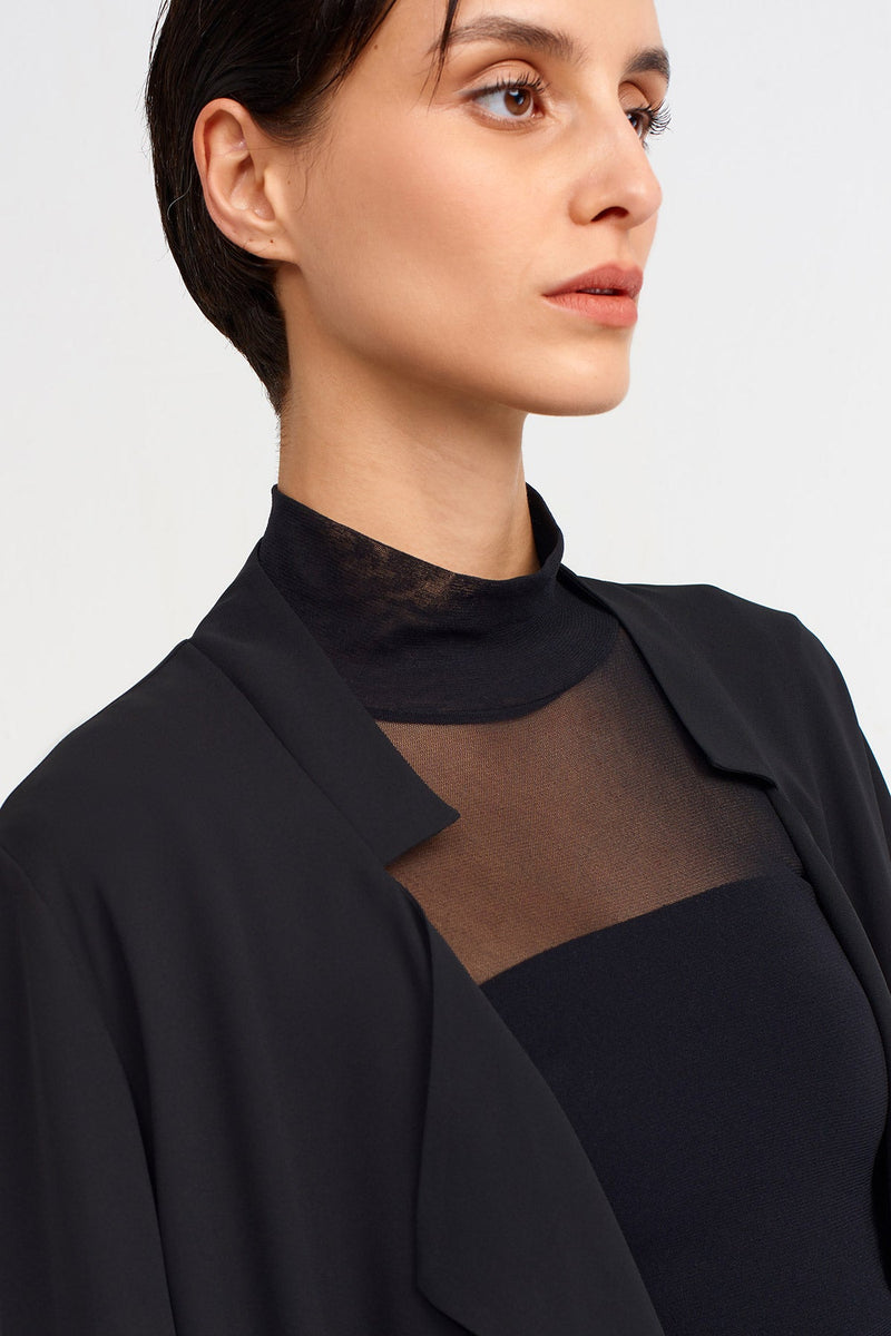 NU Sleek Lightweight Blazer Black